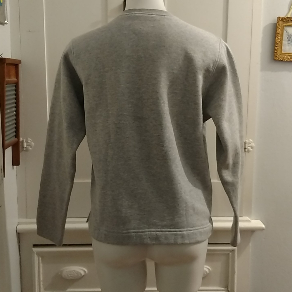 Champion Basic Gray Sweatshirt Sz M - image 4